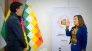 Cynthia Aramayo asume como viceministra de Telecomunicaciones y apuesta por el trabajo en equipo