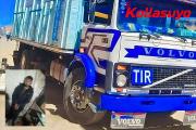 Transportista denuncia secuestro y robo de camión con mineral en la ruta Independencia–Confital