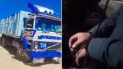 Interceptan, amarran y despojan de su camión a transportista en Confital