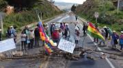 Pese al estado de excepción, interculturales de Cuatro Cañadas instruyen bloqueo de carreteras en rechazo al Decreto 5676