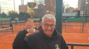Tenis: Fernando Sattori, campeón a los 81 años de edad