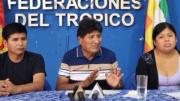 Tras supuesto audio entre Paz y Cerimedo, Evo asegura que el Gobierno tenía un plan para tomar el Trópico