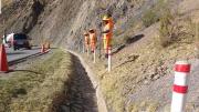 ABC instala balizas y señalización vertical para reforzar la seguridad vial en Llavini