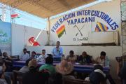 En Yapacani levantan bloqueos, Gobierno socializa decretos y garantiza Diésel