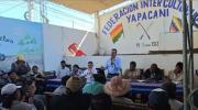 Interculturales mantienen el bloqueo en Yapacaní y amenazan con nuevas movilizaciones