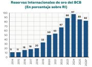 Breve análisis de las RIN y operaciones con reservas de oro