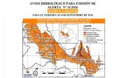 Senamhi activa alerta naranja por riesgo de desborde de ríos en tres departamentos