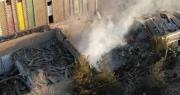 Mira las imágenes aéreas de cómo quedó la zona militar tras las explosiones en Viacha