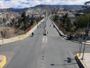 Paceños disfrutaron el Día del Peatón con calles y avenidas libres del ruido de motores