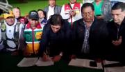 Transportistas del Norte de Santa Cruz suspenden bloqueo anunciado tras lograr acuerdos con el ministro Zamora