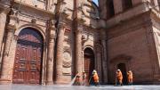 Se refuerza la limpieza del centro cruceño rumbo a la celebración de la gesta libertaria