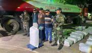 Policía intercepta cisterna con 355 kilos de marihuana y aprehende a tres personas en Puerto Quijarro