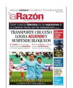 Portadas de los periódicos de Bolivia del lunes 7 de septiembre del 2026