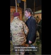 Vídeo: Lara y un Tcnl. del Ejército protagonizan un incidente verbal en Viacha