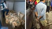 Operativo en surtidores: cuatro personas aprehendidas por compra y venta irregular de combustible en Santa Cruz