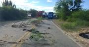 El bloqueo en Comarapa cumple su segundo día y mantiene cortada la ruta a los Valles cruceños