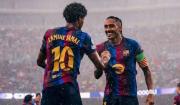 Barcelona arrasa con el Feyenoord en su debut de Champions