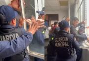 Tensión en la Alcaldía de La Paz: Guardias municipales irrumpen en huelga de hambre de concejales, denuncia Lema