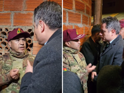 LARA DENUNCIA INSUBORDINACIÓN DE UN CORONEL Y JUSTINIANO RESPALDA AL MILITAR