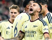 Arsenal suma su cuarta victoria y se adueña del liderato de la Premier