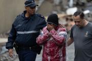 San Pablo: edificio en construcción cae sobre una casa de bolivianos
