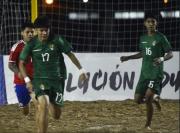 Bolivia Sub20 vence 9-7 a Chile en un partidazo de fútbol playa