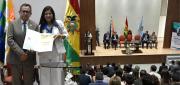 RECONOCEN A FISCAL DEPARTAMENTAL DE COCHABAMBA POR SU LABOR