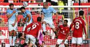 Manchester City, con diez, gana 1-0 el derbi ante Manchester United