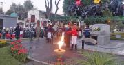 Con el traslado de los restos del héroe Esteban Arze se inician actos protocolares por la efeméride de Cochabamba
