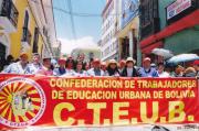 Magisterio Urbano de Bolivia confirma movilización de “cacerolas vacías” para este martes contra las de medidas del Gobierno