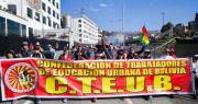 Maestros anuncian marcha en los nueve departamentos: ”El Estado de excepción no va a contener a los trabajadores”