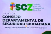 Consejo de Seguridad de Santa Cruz se reunirá para abordar la violencia y el crimen organizado