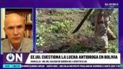 Evan Ellis: “Estados Unidos ve con optimismo” la cooperación de Bolivia contra el narcotráfico