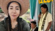 Sayuri desmiente a Evo, luego de que él dijo que ella quiso ser candidata