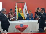 Roberto de la Cruz asume como rector de la Unibol Túpak Katari y anuncia la refundación de la universidad