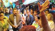 Reyes Villa anuncia nuevos mercados y refacciones: Calatayud, 27 de Mayo y Papa Paulo