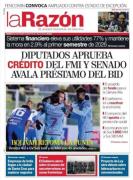 Portadas de los periódicos de Bolivia del viernes 18 de septiembre del 2026