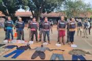 Policía presenta a una célula del CV implicado en los asesinatos en San Ignacio