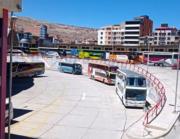 Incertidumbre en Potosí: micros y minibuses se repliegan; el transporte interdepartamental sube pasajes