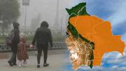 Frente frío afectará a seis departamentos desde este lunes 21 de septiembre