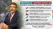 Protesta sí, suicidio social no