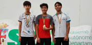 Montero ganó cinco medallas en el segundo departamental de ráquetbol