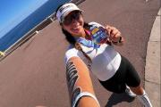 Flavia Castro destaca en el Mundial de IRONMAN 70.3 en Francia