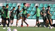 Llegó López y la Verde ya se entrenó con el grupo completo