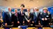 Paz participa en reunión del Escudo de las Américas junto a líderes de la región