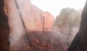 Incendio en Guarayos cobra la vida de una niña y deja a tres familias sin hogar