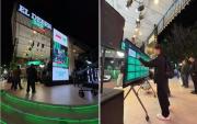 Sissi Áñez al vivo en el estand de EL DEBER