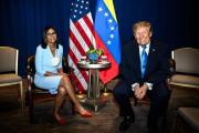 Trump y Delcy Rodríguez sellan su alianza con un encuentro inédito en Nueva York