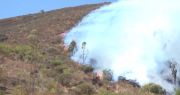 Desde el domingo, cuatro incendios forestales afectaron más de 2.300 hectáreas en Cochabamba