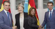 Inversión y crecimiento: Paz se reúne con representantes del Foro Económico Mundial y la Fundación de Liderazgo Global